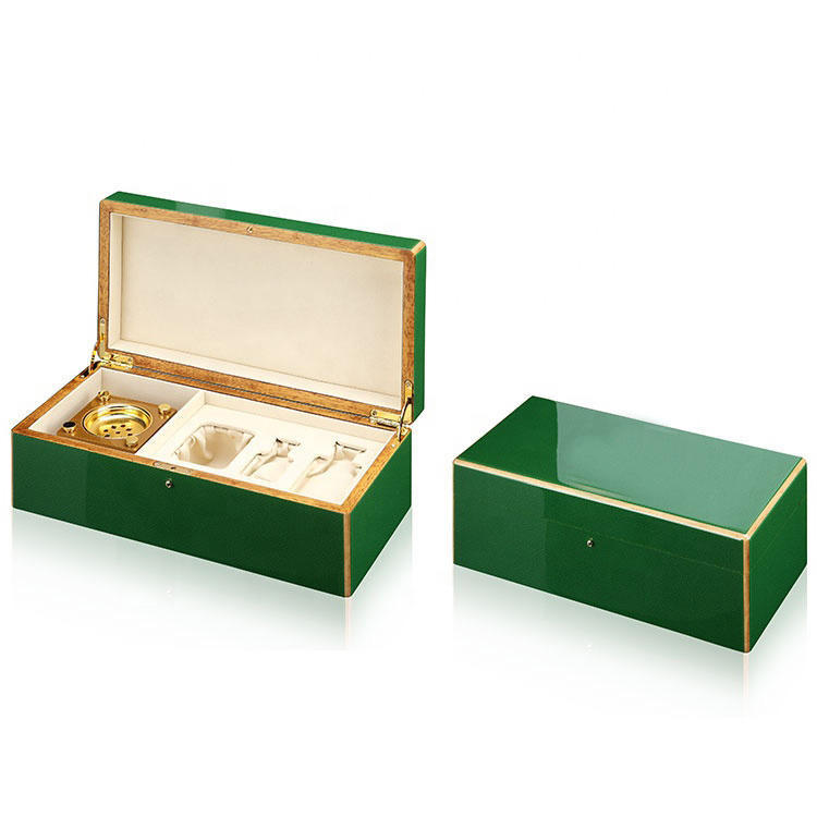 Caja de perfume de madera personalizada