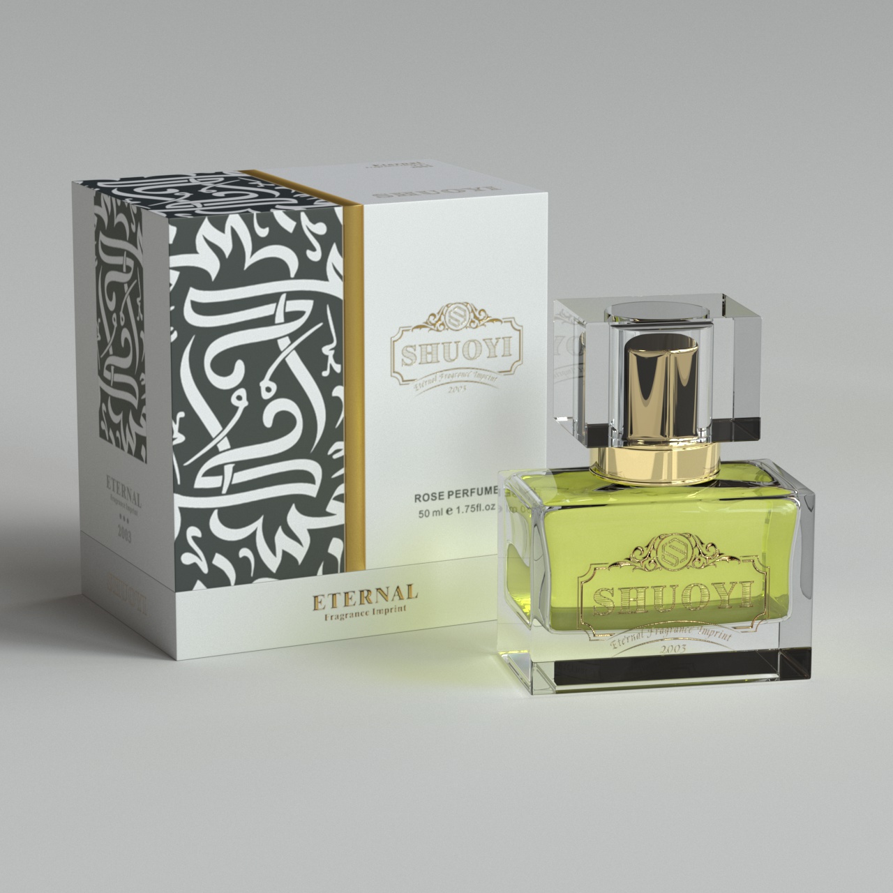 Cajas de almacenamiento de perfumes de madera