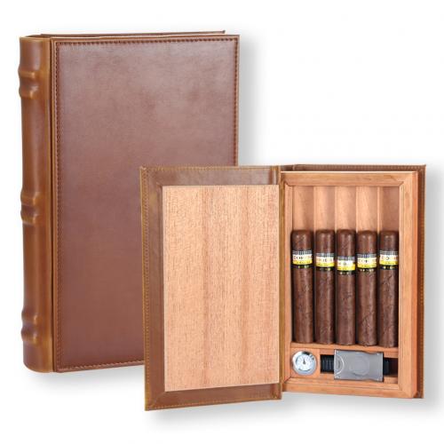 Leather Travel Cigar Humidor