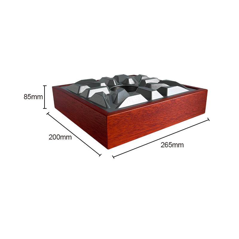 cedar ash tray box	