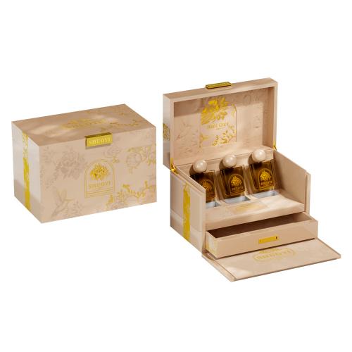 Factory perfume packaging box luxury perfume bottle with box Mid East Design perfume bottle and box
