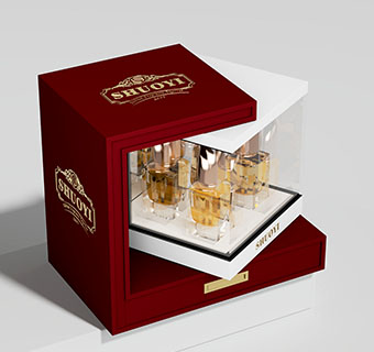 Caja de perfumes
